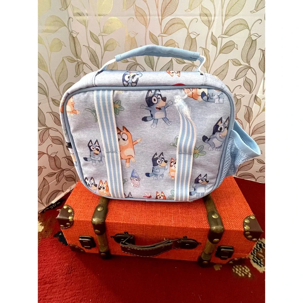 Mackenzie Bluey Bingo Cold Pack Lunch‎ Bag Box Pottery Barn Kids Small Defect